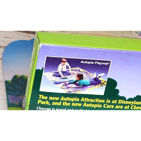 Vintage 2000 The Autopia Cars Disneyland Chevron Cars - Free Postcard & Stickers - Picture 14 of 16